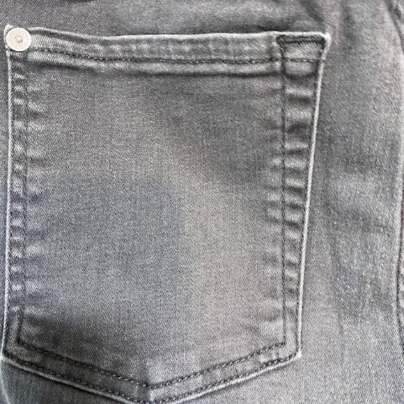 7 For All Mankind b(air) High Waist Washed Black Women's Skinny Jeans Size 27 - Picture 9 of 11